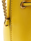 Women's V Logo Signature Chain Bucket Bag Yellow - VALENTINO - BALAAN 9