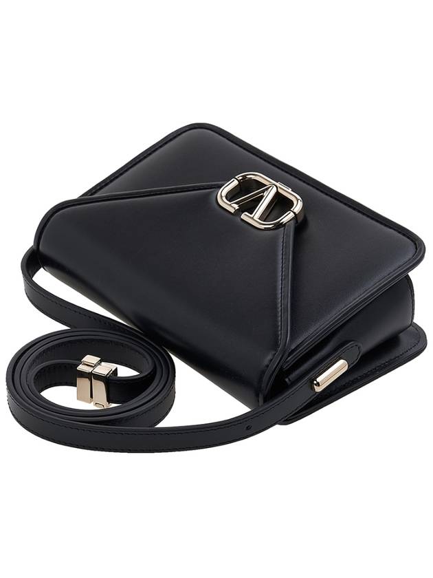 Garavani Letter Small Shoulder Bag Black - VALENTINO - BALAAN 5