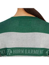 Golf Wear Knit HHW 2A AB52 GREEN - HORN GARMENT - BALAAN 7