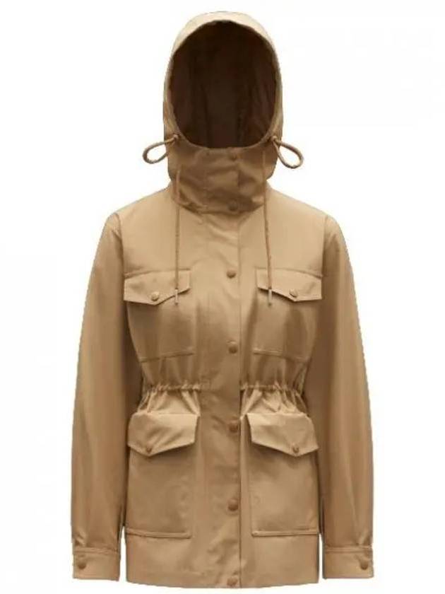 Women's Treberon Parka Jacket Beige - MONCLER - BALAAN.