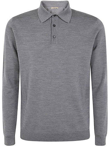 Roberto Collina Long Sleeve Polo Clothing - ROBERTO COLLINA - BALAAN 1