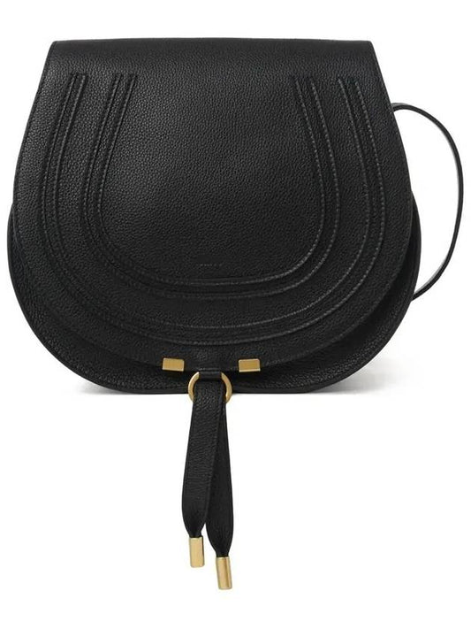 Marci Medium Cross Bag Black - CHLOE - BALAAN.