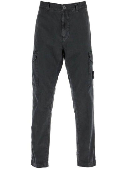 Wappen Logo Classic Cargo Straight Pants Grey - STONE ISLAND - BALAAN 2