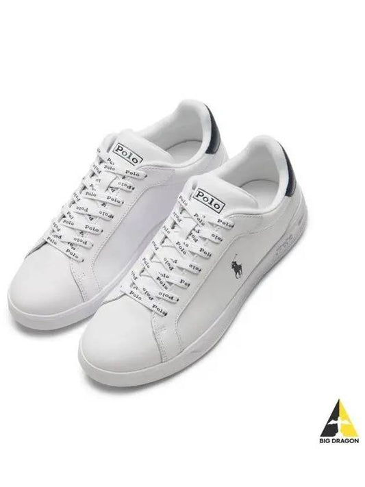 Heritage Court II Sneakers White Navy - POLO RALPH LAUREN - BALAAN 1