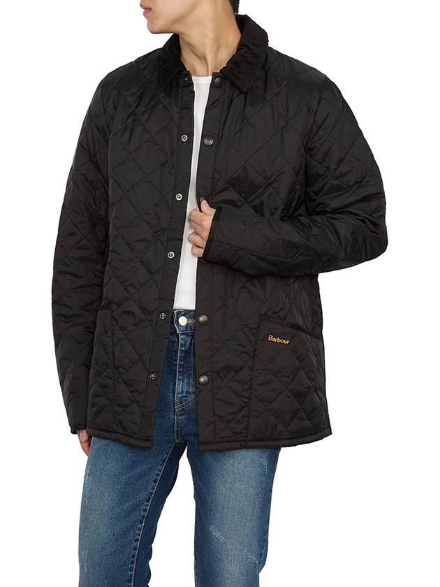 Heritage Liddesdale Quilted Padding Black - BARBOUR - BALAAN 6