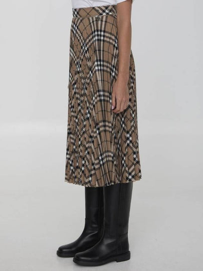 Check pleated skirt - BURBERRY - BALAAN 2