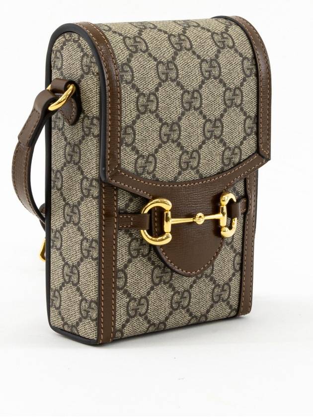 Horsebit 1955 Mini Bag Brown - GUCCI - BALAAN 3