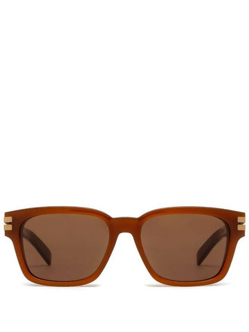 Zegna EZ0237 Shiny Light Brown - ERMENEGILDO ZEGNA - BALAAN 1