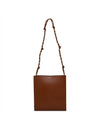 Tangle Medium Leather Cross Bag Brown - JIL SANDER - BALAAN 1