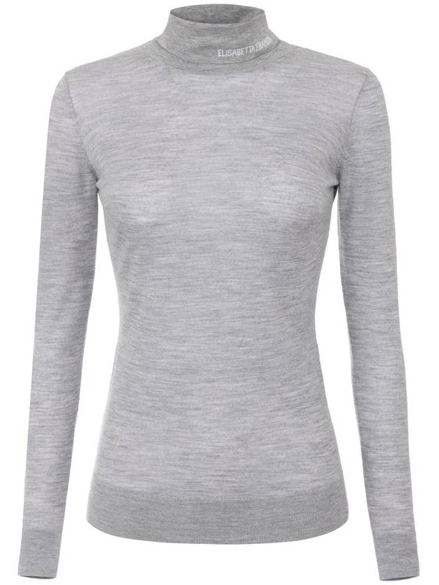 Elisabetta Franchi Roll Neck Semi-Sheer Jumper - ELISABETTA FRANCHI - BALAAN 1