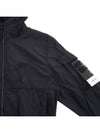 Men's Wappen Patch Naslan Watro Hooded Jacket Black - STONE ISLAND - BALAAN 5