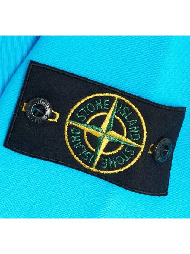 Men's Wappen Patch Sweatshirt Sky Blue - STONE ISLAND - BALAAN 6