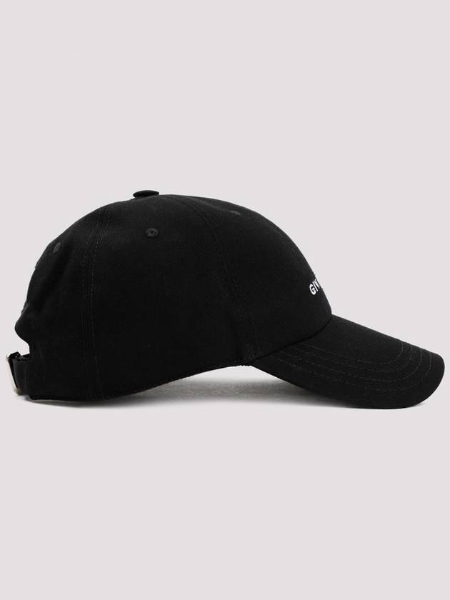 4G Logo Twill Ball Cap Black - GIVENCHY - BALAAN 3