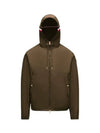 Grimpeurs Hooded Windbreaker Dark Military Green - MONCLER - BALAAN 2