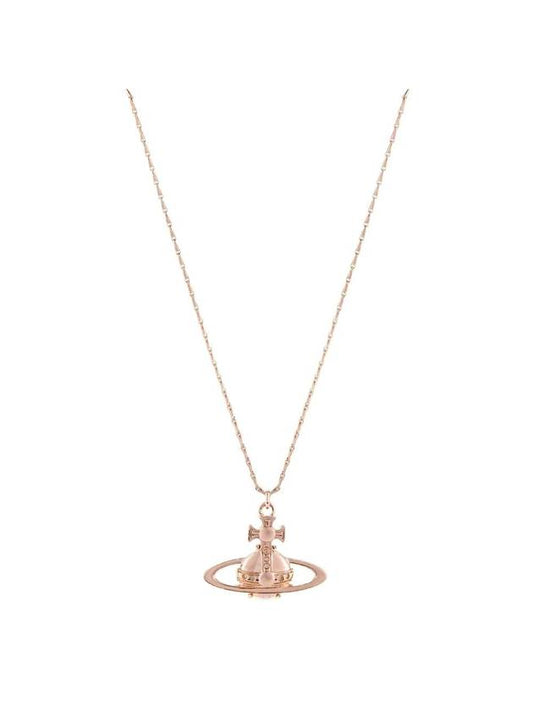 Suzie Pendant Necklace Pink Gold - VIVIENNE WESTWOOD - BALAAN.