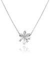 Hyperbola Bow Large Pendant Necklace Silver - SWAROVSKI - BALAAN 2