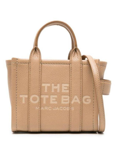 Mini Micro Leather Tote Bag Camel - MARC JACOBS - BALAAN 1