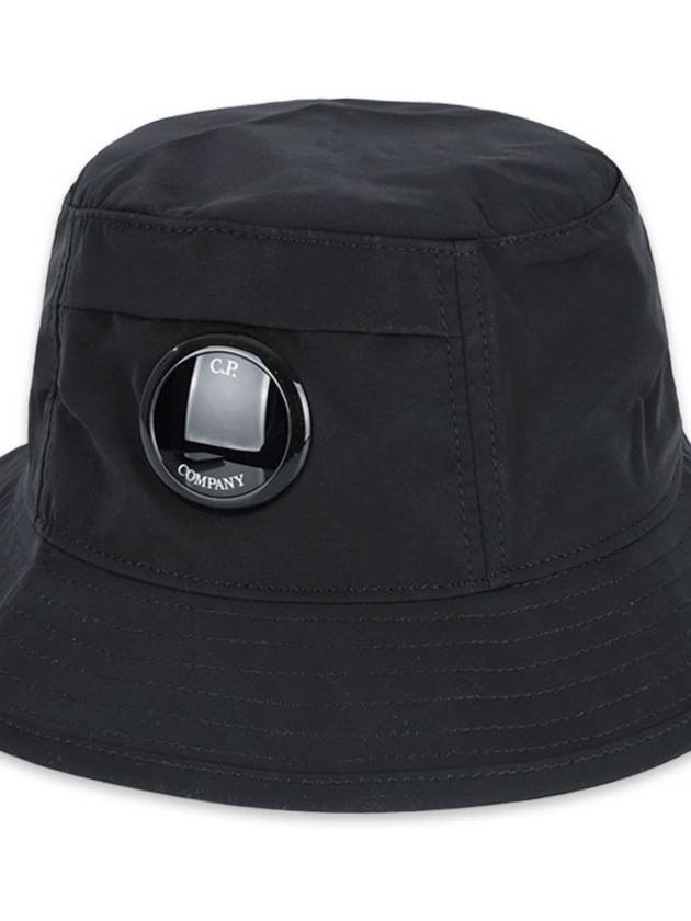 Chrome R Lens Bucket Hat Black - CP COMPANY - BALAAN 3