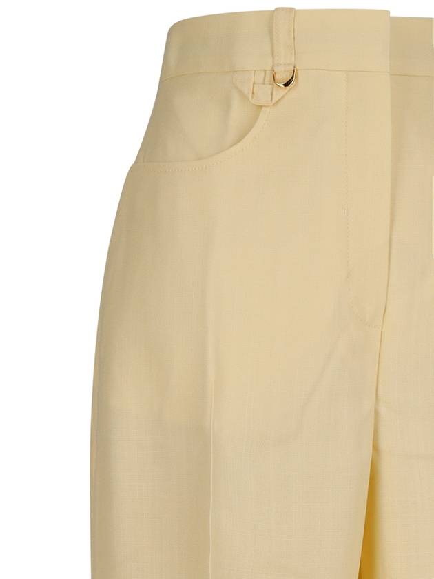 Short Pants 241PA003 1359 205 YELLOW - JACQUEMUS - BALAAN 4