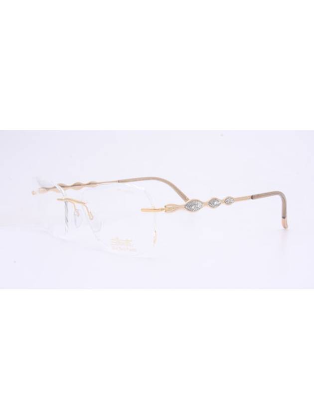 4376 20 6051 Glasses Glasses Jewelry Decoration Swarovski Jewelry Rimless - SILHOUETTE - BALAAN 3