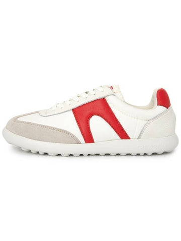 Pelotas Xlite Leather Low Top Sneakers Red White - CAMPER - BALAAN 1