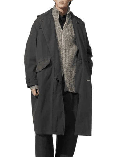 Boxy Coat Midnight Green CO1020LF1147GR695 - LEMAIRE - BALAAN 1