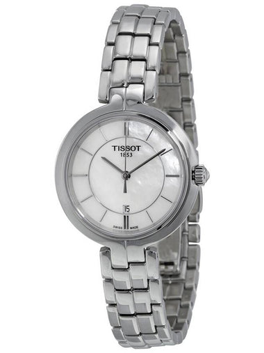 Tissot Flamingo Mother of Pearl Dial Ladies Watch T0942101111100 - TISSOT - BALAAN 1