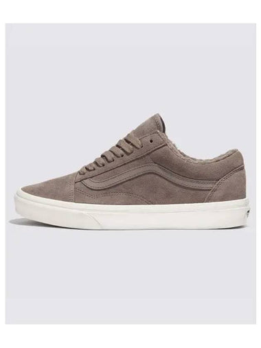 Old Skool Low Top Sneakers Sherpa Grey - VANS - BALAAN 1