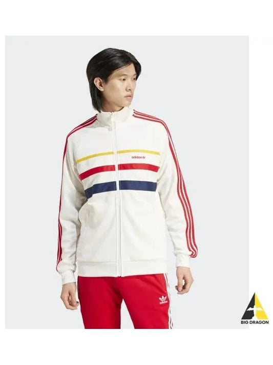 adidas The First Track Top White Red IW3233 - ADIDAS - BALAAN 1