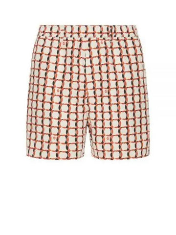 MALBON 24 LATTICE NYLON SHORT M 8663 TFU ROO TEA Men s pattern shorts - MALBON GOLF - BALAAN 1