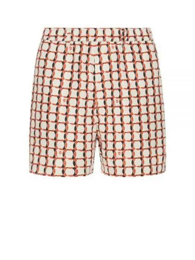 MALBON 24 LATTICE NYLON SHORT M 8663 TFU ROO TEA Men s pattern shorts - MALBON GOLF - BALAAN 1