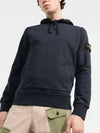 Wappen Patch Hoodie Dark Navy - STONE ISLAND - BALAAN 4