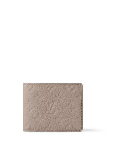 Multiple Monogram Taurillon Leather Half Wallet Rose Beige - LOUIS VUITTON - BALAAN 2