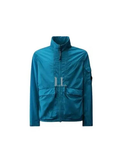 Men's Chrome-R Zip-Up Jacket Blue - CP COMPANY - BALAAN 2