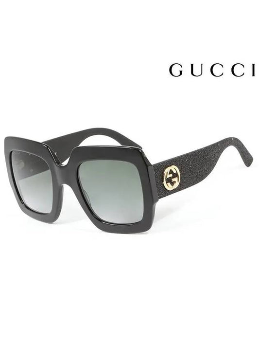 Eyewear Women Square Sunglasses Black - GUCCI - BALAAN 2