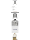 Isabel Marant ROSS sweatshirt SW0093FA A1M07E GYWH GREYWHITE IMA250gr - ISABEL MARANT - BALAAN 2