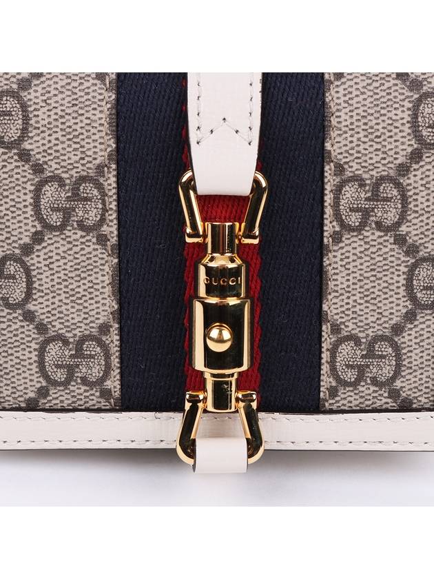 GG gold Jackie 1961 white half wallet 645536 - GUCCI - BALAAN 2