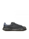 Blakey Original Sole Canvas Low Top Sneakers Black - MIHARA YASUHIRO - BALAAN 1