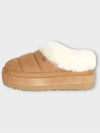 Tazzlita Logo Suede Slippers Chestnut - UGG - BALAAN 4