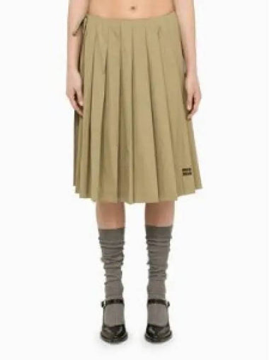 Midi Skirt Women s Flare 10RG MG199 1226349 - MIU MIU - BALAAN 1