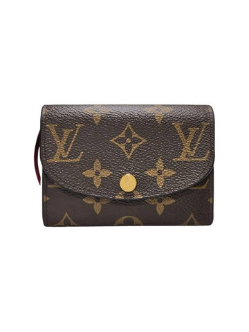 M41939 Monogram Canvas Rosalie Coin Perth Card Wallet - LOUIS VUITTON - BALAAN 1