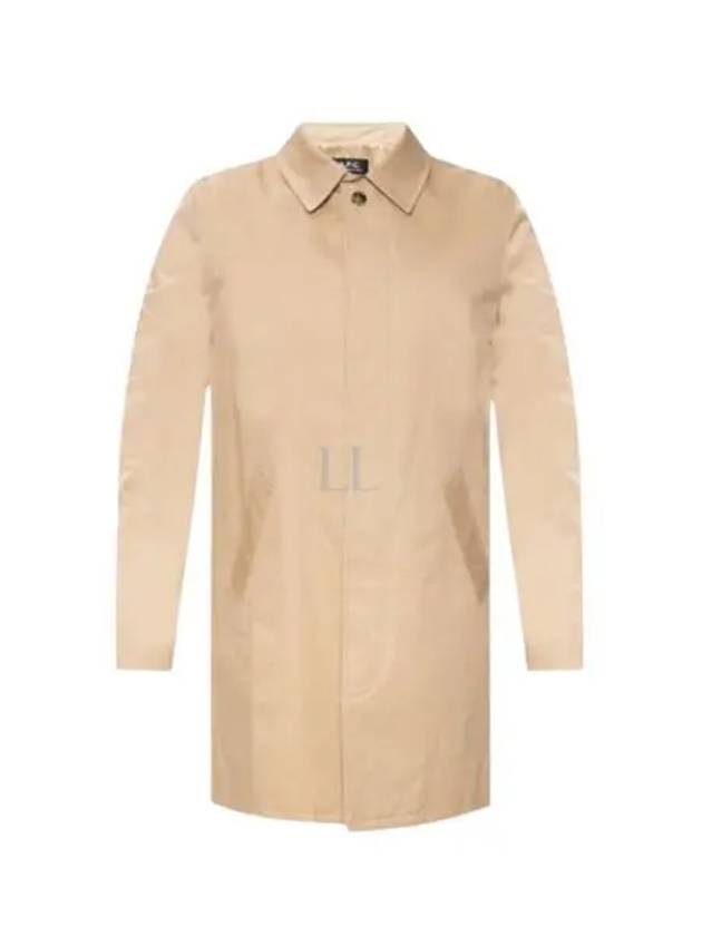 Ville Cotton Gavardin Single Coat Beige - A.P.C. - BALAAN 2