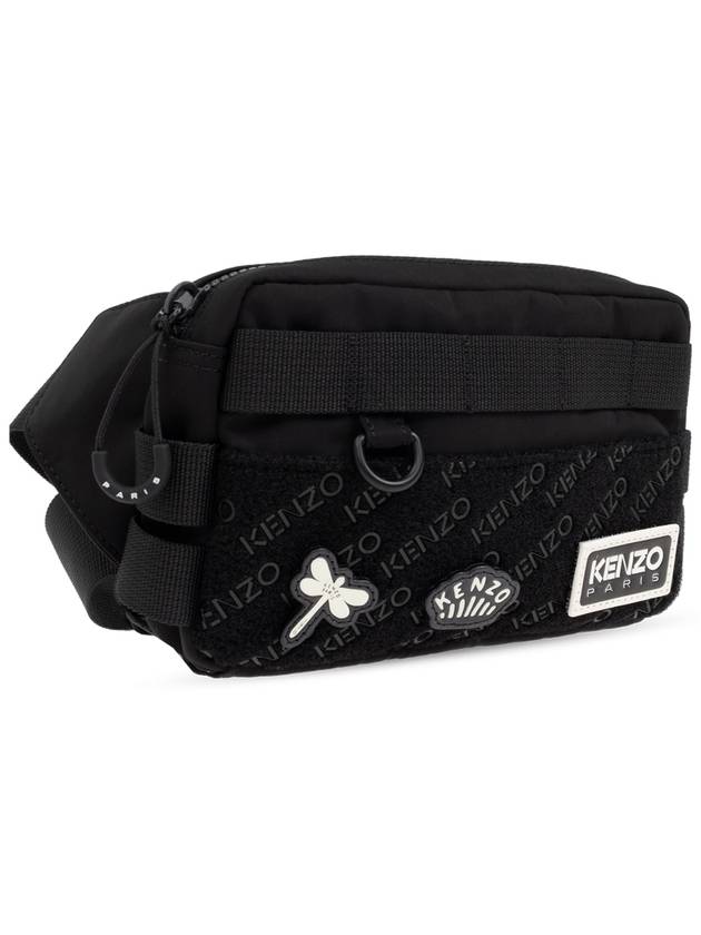 Kenzo Waist Bag, Men's, Black - KENZO - BALAAN 4