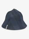 6 panel bucket hat denim dark navy CACCXSAC024DEN0107560 - SUNNEI - BALAAN 1