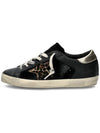 Superstar Leopard Star Low Top Sneakers Gold Black - GOLDEN GOOSE - BALAAN 3