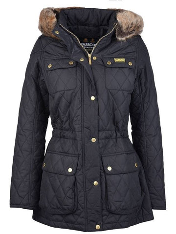 International Women's Quilted Jacket international Enduro Quilted Jacket LQU0727BK11 - BARBOUR - BALAAN 1