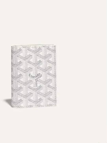 Raw Mark Card Holder White Men Women - GOYARD - BALAAN 1