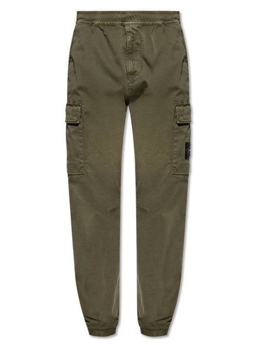 Wappen Patch Cargo Track Pants Green - STONE ISLAND - BALAAN 2