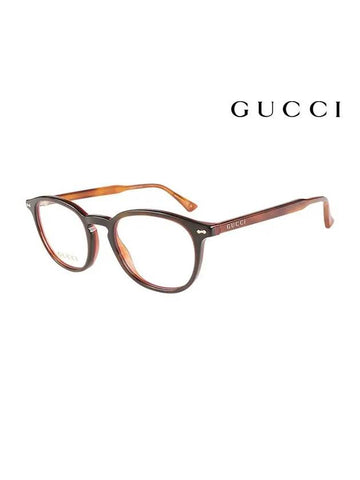 Eyewear Square Eyeglasses Brown - GUCCI - BALAAN 1