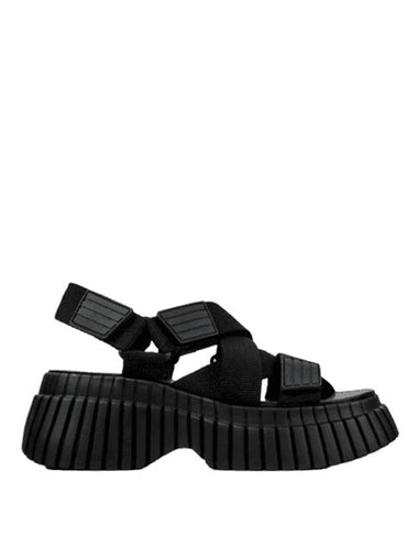 BCN Cross Strap Sandals Black - CAMPER - BALAAN 1